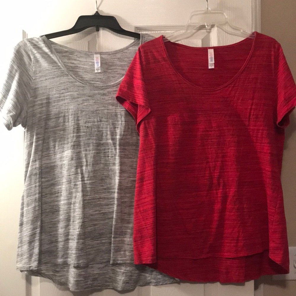 LuLaRoe classic T-shirt 2 shirts together